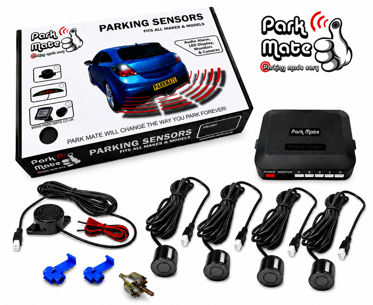 Park Mate PM100 Audio Buzzer Rear Parking Sensors Kit