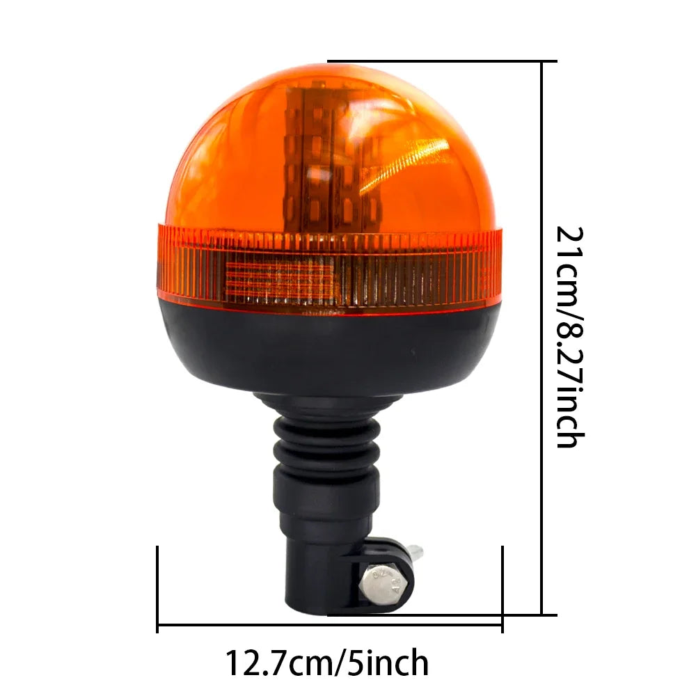 Amber Flashing Beacon Agricultural Machinery Light Strobe