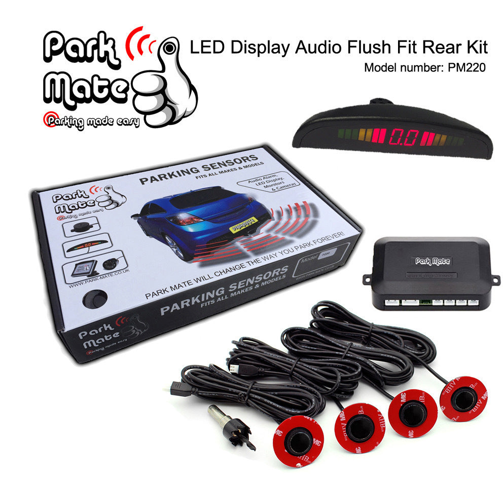 Park Mate PM220 LED Display Flush Fit Rear Parking Sensors