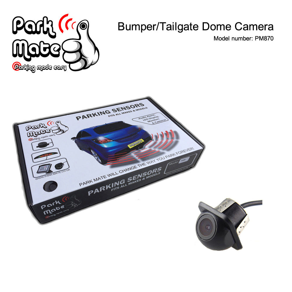 Park Mate PM870 Bumper Tailgate Dome Camera