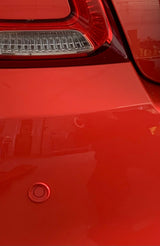 Colour-coded rear parking sensor close-up - Park Mate PM100 for Mitsubishi Fto