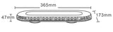 Maypole MP4098 12/24V 365mm Magnetic LED Midi Beacon Light Bar