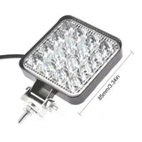 12V 48W Waterproof LED Work Light Spotlight