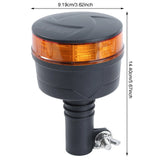 Rotating Flashing Amber LED Beacon Warning Strobe Light – DIN Pole Mount