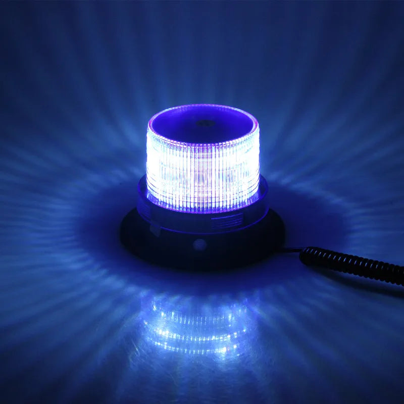 LED Flashing Strobe Magnetic Light Beacon 12/24V