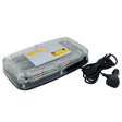 72 LED Emergency Strobe Lightbar Magnetic Mount Warning Beacon 12V/24V