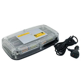 72 LED Emergency Strobe Lightbar Magnetic Mount Warning Beacon 12V/24V