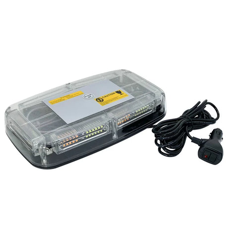 72 LED Emergency Strobe Lightbar Magnetic Mount Warning Beacon 12V/24V