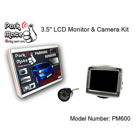 Park Mate PM600 3.5'' TFT Monitor & Flush Camera Display Screen