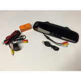 Park Mate PM700 4.3'' TFT LCD Rear View Mirror Monitor & Flush Mount Camera