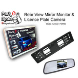 Park Mate PM990 4.3'' Rear View Mirror Monitor & Licence Plate Camera