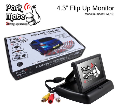 Park Mate PM910 4.3" Flip Up TFT LCD Monitor
